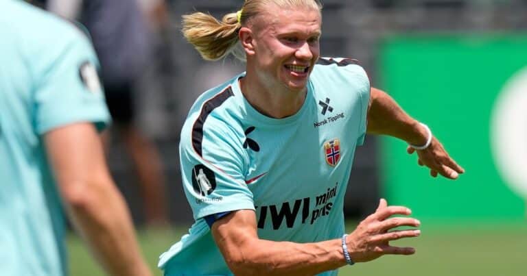 Erling Haaland, futbolista, 26 años: “Mi comida favorita es algo que casi nunca puedo comer, solo lo puedo comer de vez en cuando»