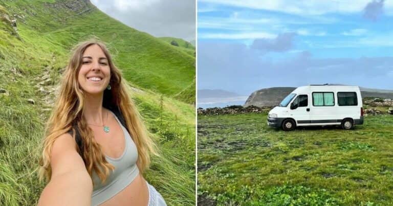 Lorena vive en una furgoneta camperizada: «Fue una necesidad de encontrarme a mi misma, de vivir experiencias, de sanar las heridas, de sentirme viva y de construir una vida más libre»