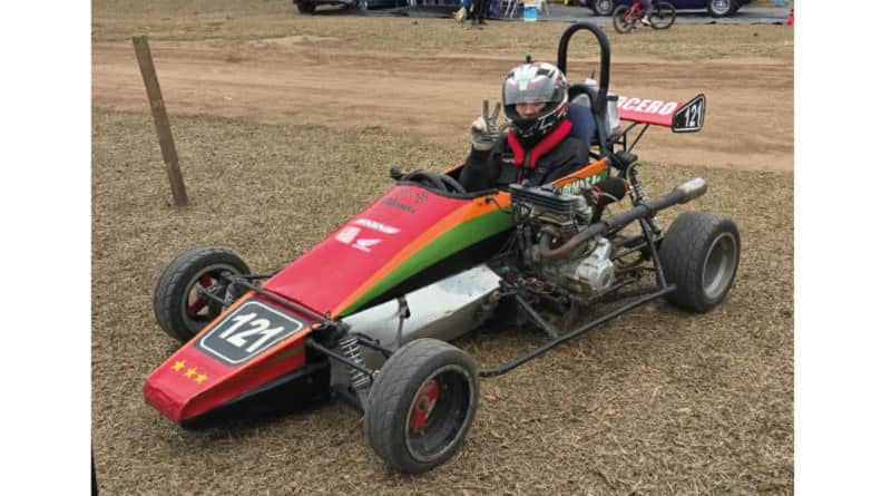Un piloto riotercerense de 16 años ganó en la Fórmula 5, en el regreso de la categoría a Río Tercero