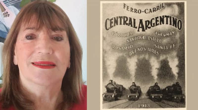 Presentan en «La Biblio» Urquiza «Ferrocarril y colonización», el libro que une 34 localidades a través de la historia del tren