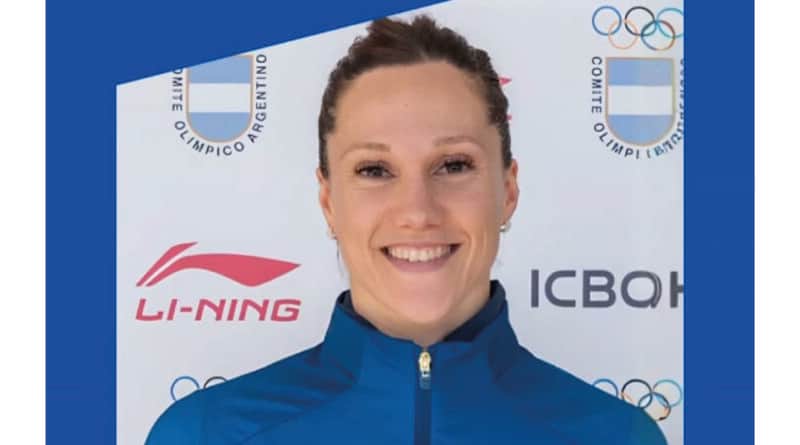 Juegos Suramericanos – Natación – Andrea Berrino ganó la medalla de bronde en 50 metros espalda