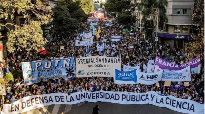 Quinta Marcha Federal Universitaria en Río Tercero: qué se reclama, a qué hora es y cómo será el recorrido