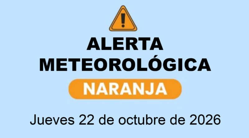 Municipio y Bomberos difundieron una alerta naranja por tormentas