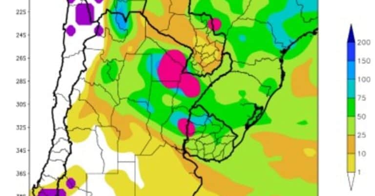 Tras el ascenso térmico, se vienen lluvias «moderadas a abundantes» en gran parte de la región agrícola