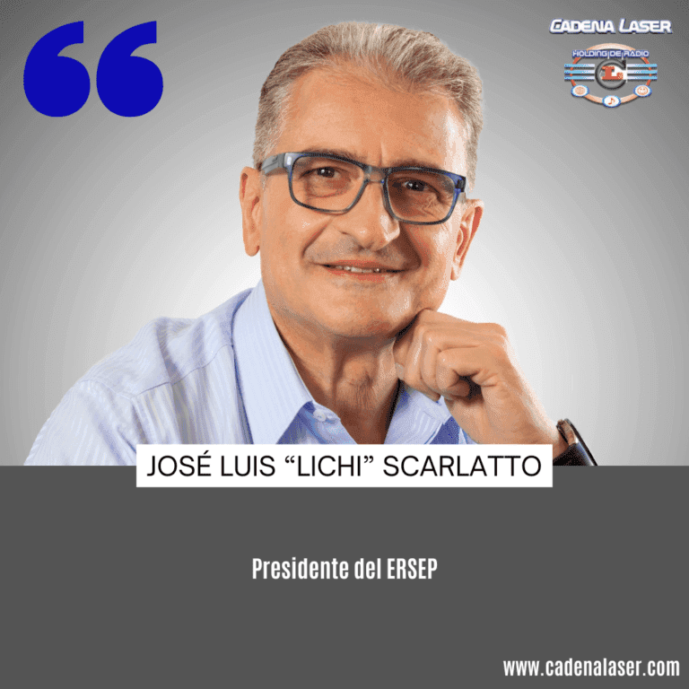 NOTA: José Luis “Lichi” Scarlatto
