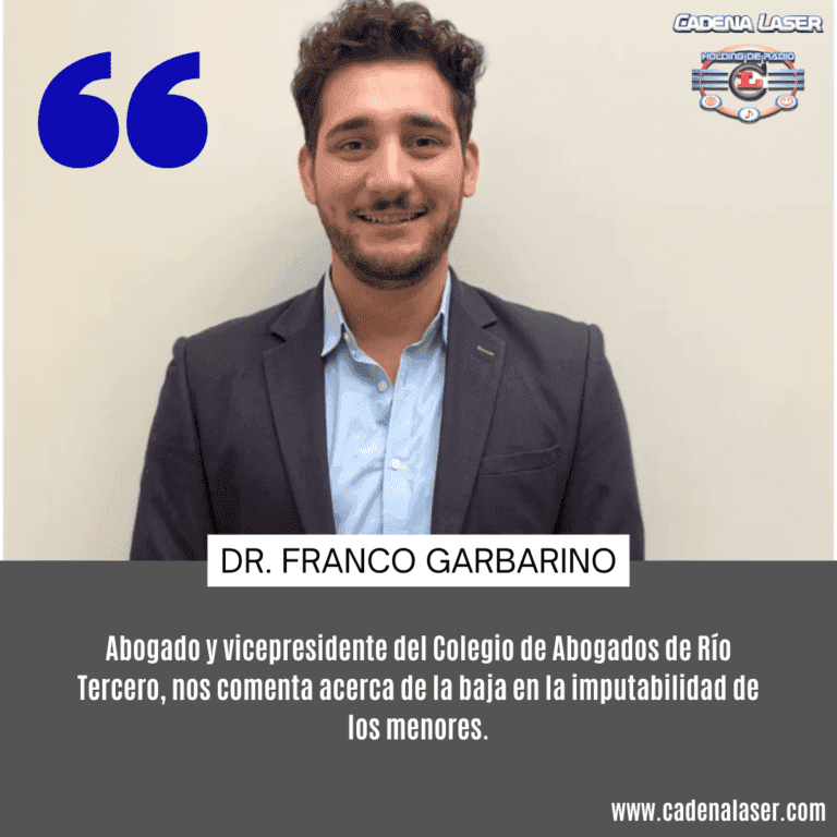 NOTA: Dr. Franco Garbarino