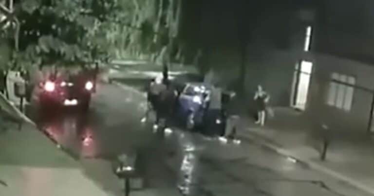 Video: ladrones le robaron el auto a una familia y casi se llevan a uno de sus hijos que estaba adentro