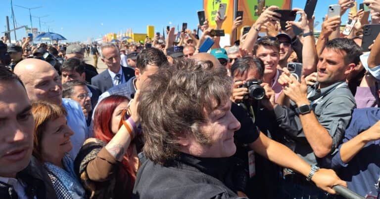 Javier Milei coronó una Expoagro récord en público y en negocios