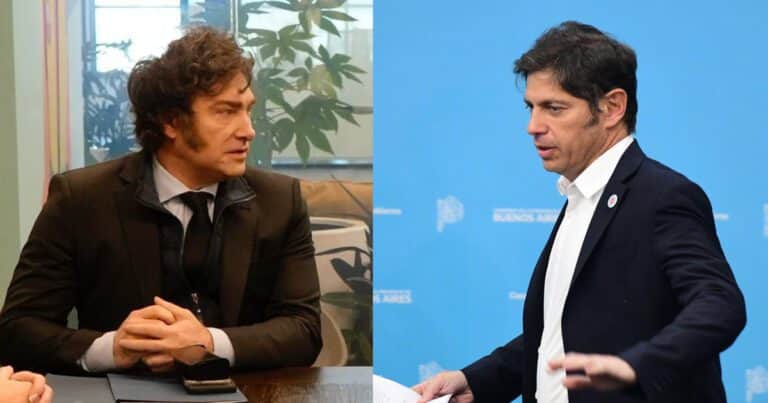 Javier Milei publicó una encuesta sobre el desastre de Bahía Blanca para pegarle a Axel Kicillof: «Los bonaerenses despiertan»