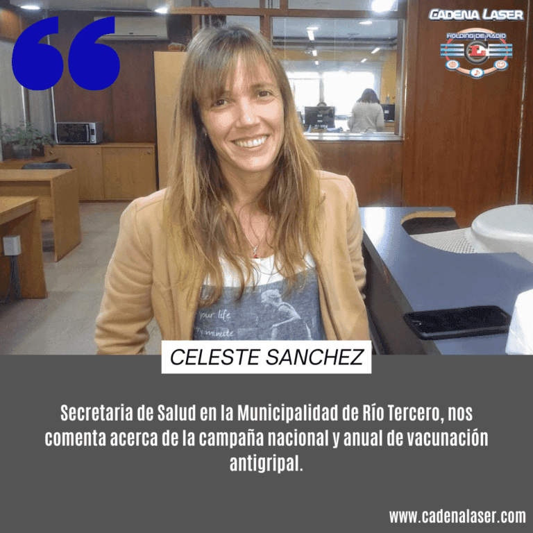 NOTA: Celeste Sanchez