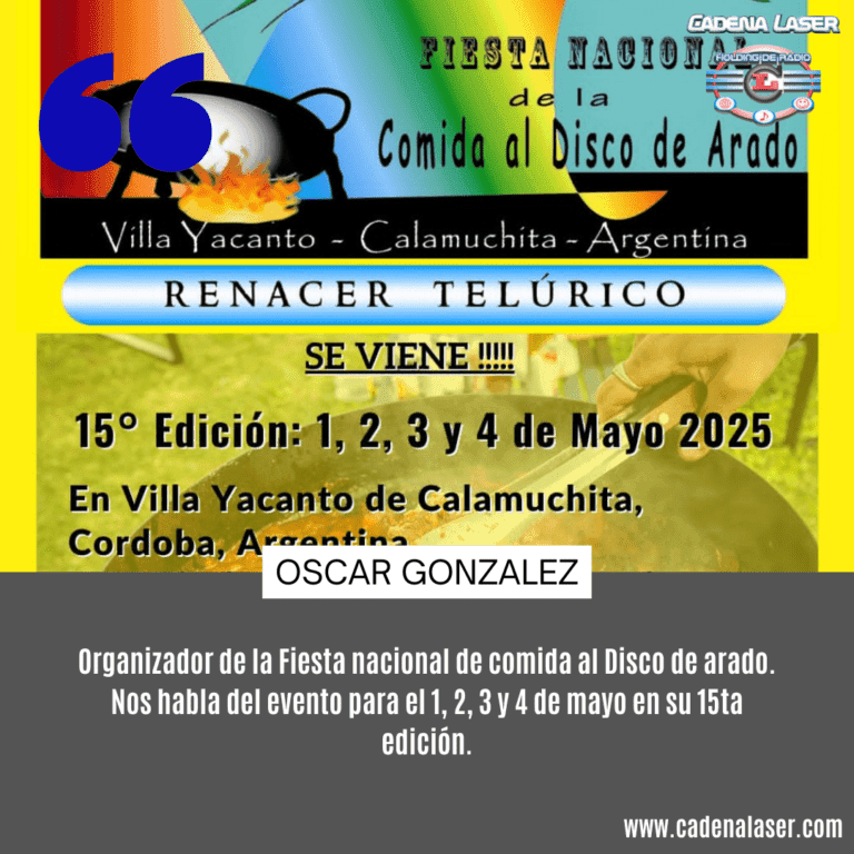 NOTA: Oscar Gonzalez