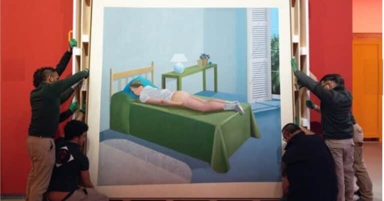 David Hockney deslumbra en París con su monumental muestra en la Fundación Vuitton