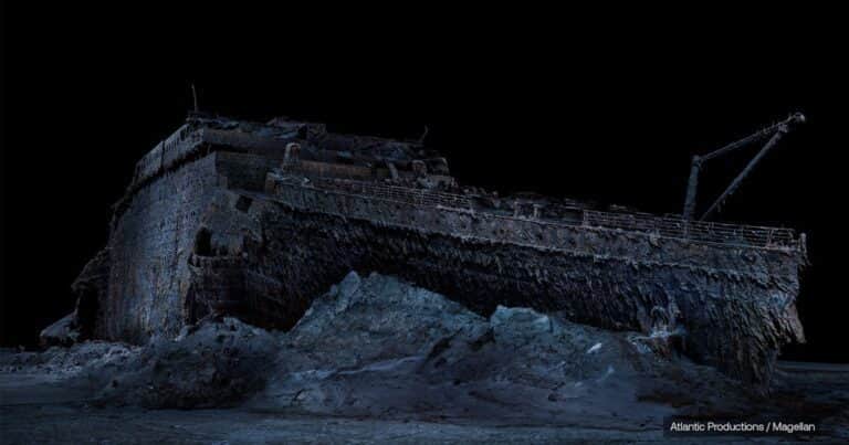 Una reconstrucción en 3D reveló detalles de las últimas horas del Titanic