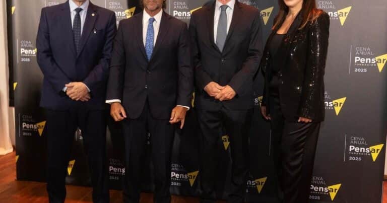 La intimidad de la cena del think tank del PRO: clima de campaña y charla relajada entre Mauricio Macri y Luis Lacalle Pou