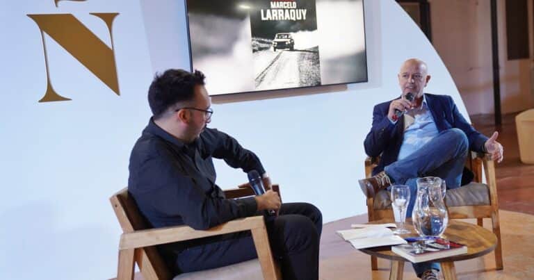 Marcelo Larraquy presentó «Gordon» en espacio cultural Clarín / Ñ: crimen, política y dictadura