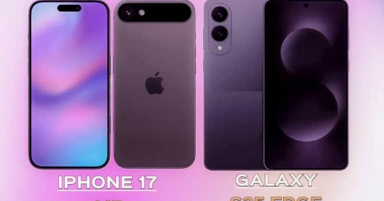 Cambio de paradigma en la gama alta: como son los teléfonos ultradelgados que presentan Samsung y Apple este año