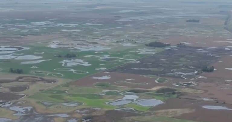 Para no quedar aislados: las inundaciones siguen complicando a una localidad bonaerense
