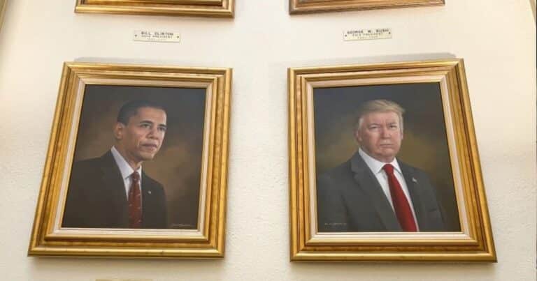 Trump criticó un retrato suyo y lo retiraron: la historia detrás del escándalo