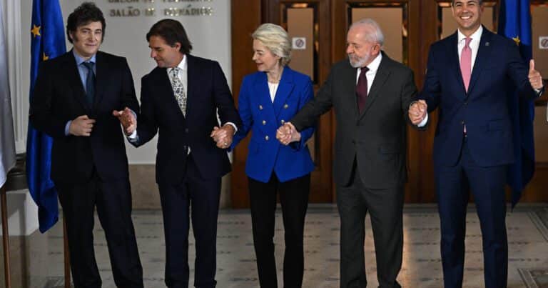 Golpeada por aranceles de Trump, ahora la Unión Europea mira al Mercosur