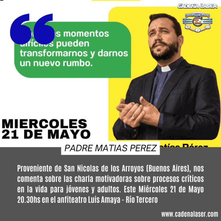 NOTA: Padre Matias Perez