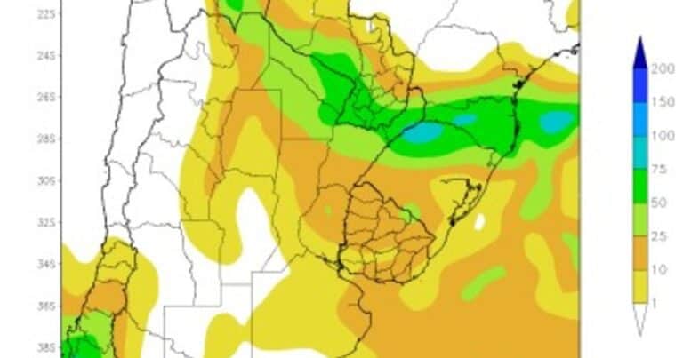 El clima: se prevén lluvias «abundantes» sobre una región agrícola