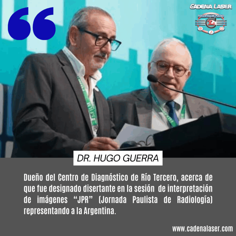 NOTA: Dr. Hugo Guerra