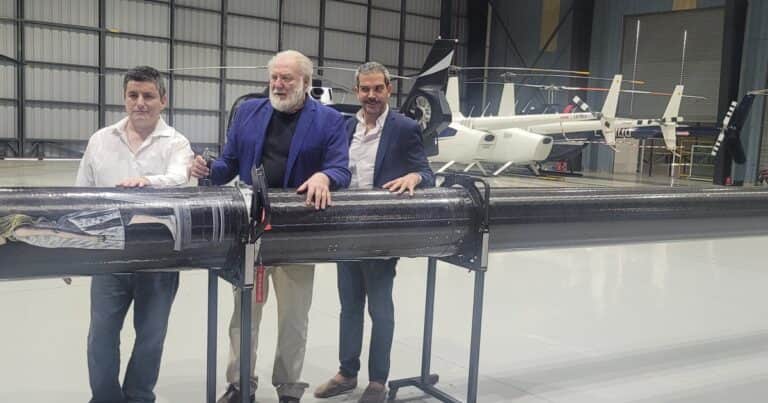Con su obra, Cuttica hará realidad el sueño de viajar a la estratósfera