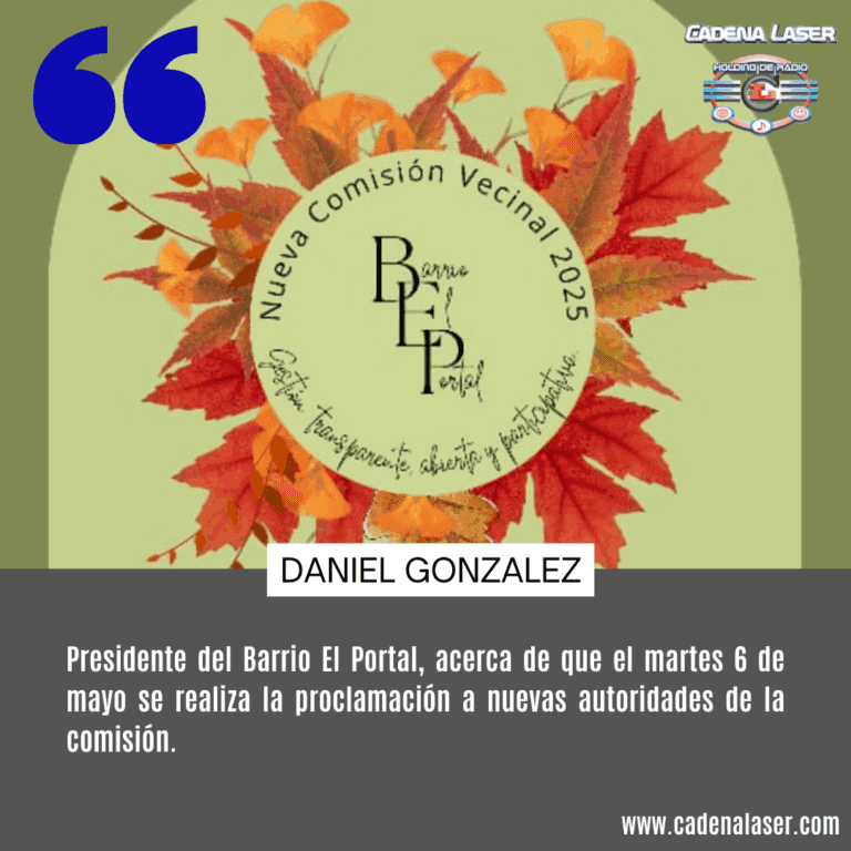 NOTA: Daniel Gonzalez