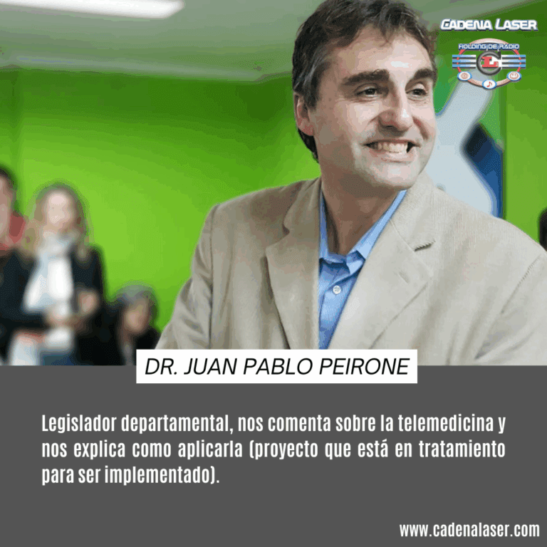 NOTA: Dr. Juan Pablo Peirone