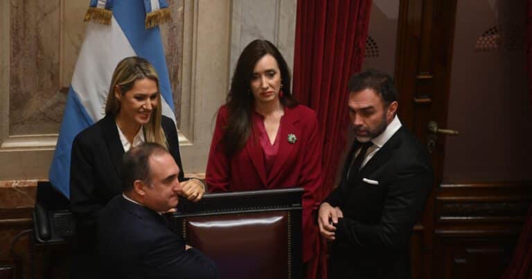 Se pone picante el Senado: antes de Ficha Limpia,los K piden la interpelación de Karina Milei y «Toto» Caputo
