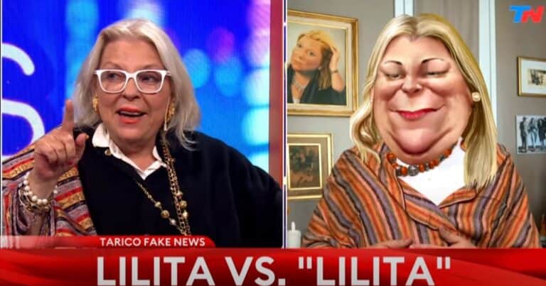 El desopilante diálogo de Elisa Carrió con su imitador en TN y su cruce con un falso Milei: confesiones, denuncias de pacto con Massa y su último amor