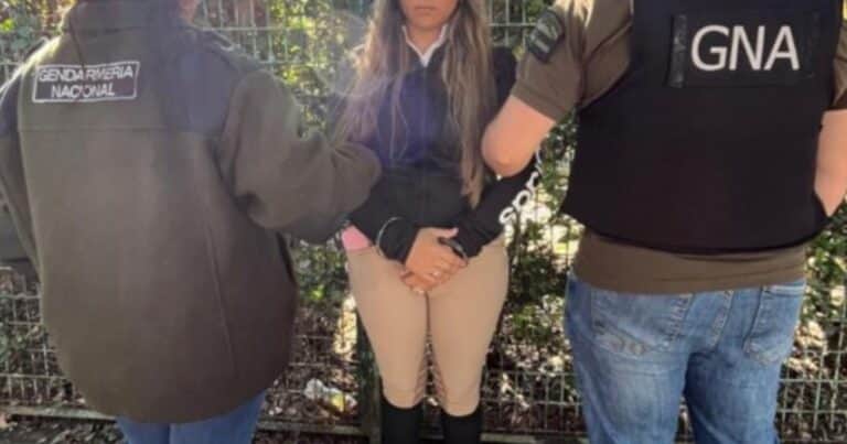Tenía que estar presa en su casa en Córdoba, pero cayó en una competencia top de caballos en Belgrano