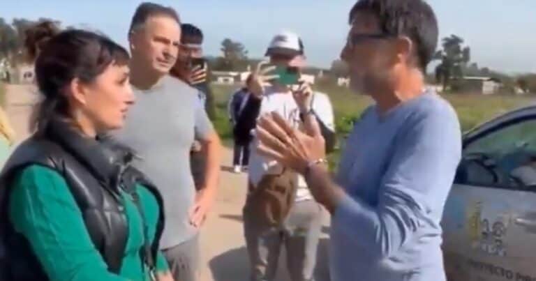 «Vos sos una basura»: la fuerte frase del padre «Paco» Olveira contra la dirigente de LLA, Leila Gianni