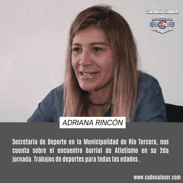 NOTA: Adriana Rincón