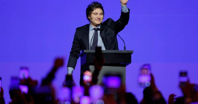 Milei regresó a Madrid para recibir un premio y reunirse con empresarios españoles