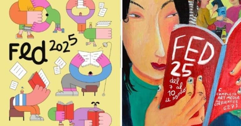 Se viene la Feria de Editores 2025 y este año no tendrá un afiche oficial ¡sino dos!