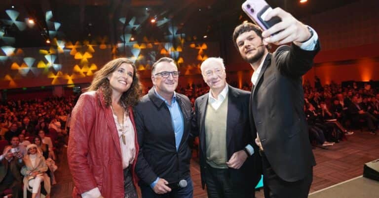 Paolo Rocca tendió puentes con miles de jóvenes emprendedores apasionados por la tecnología