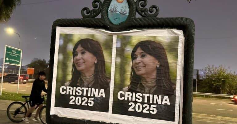 Nueva encuesta electoral: primeros datos de Cristina Kirchner en la sección donde será candidata