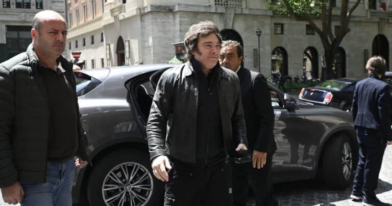 Milei ya está en Madrid, sin agenda con ningún representante del gobierno de Sánchez