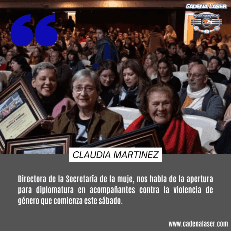 NOTA: Claudia Martinez