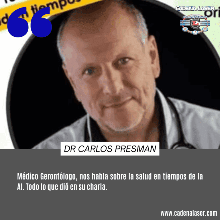 NOTA: Dr Carlos Presman