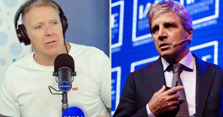 Polémica por el video de Fantino y su «Off» con Luis Caputo: todo lo que dijo el conductor, el recorte que se hizo viral y pruebas de la manipulación