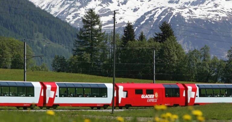 Se llama Glacier Express y es el tren más lento y maravilloso del mundo