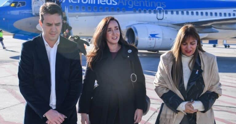 Incómodo momento para Victoria Villarruel en la previa de la Fiesta del Poncho en Catamarca