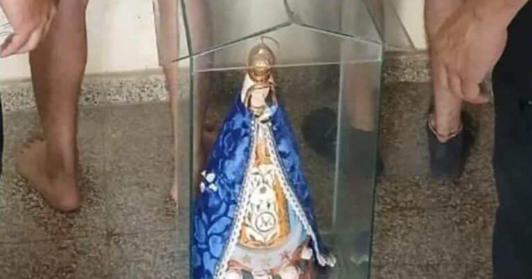 El insólito caso de «Bubu» y «Gordi»: robaron una imagen de la Virgen de Itatí, pidieron rescate y cayeron por un descuido de principiantes