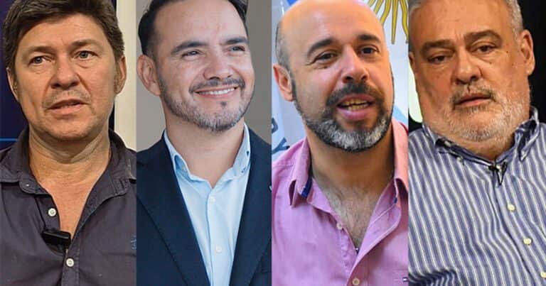 El póker de candidatos que define la gobernación de Corrientes este domingo