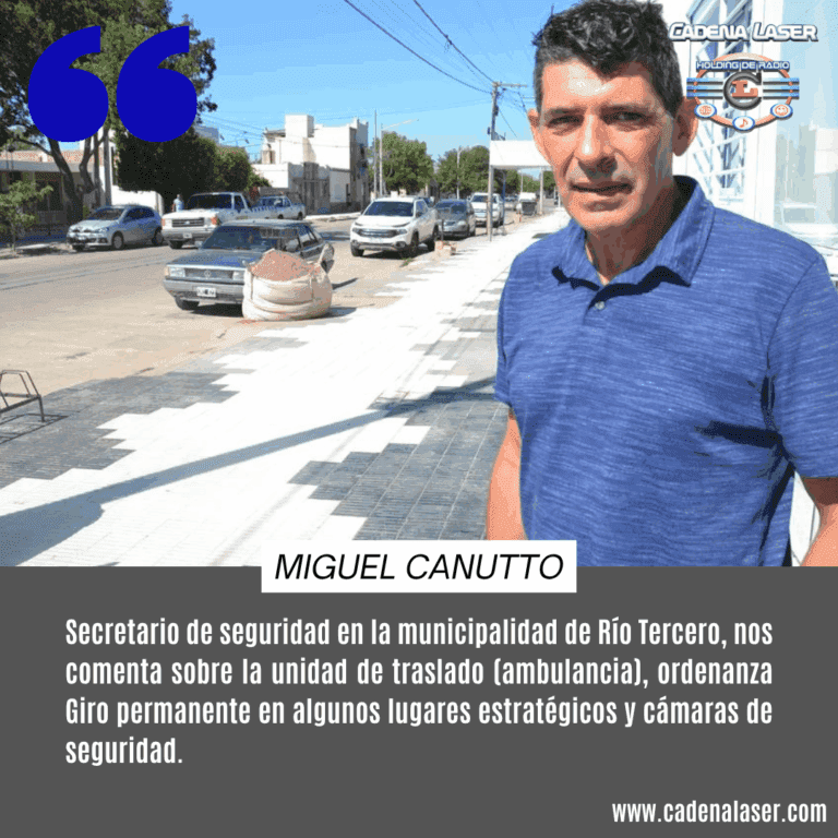 NOTA: Miguel Canutto