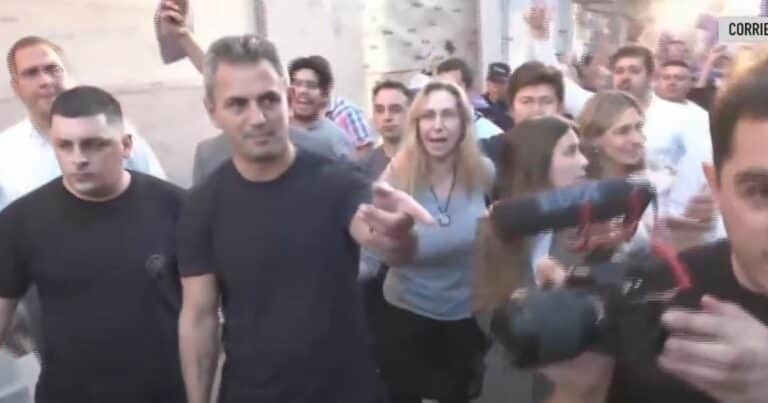 Karina Milei tuvo que levantar otra vez un acto de campaña