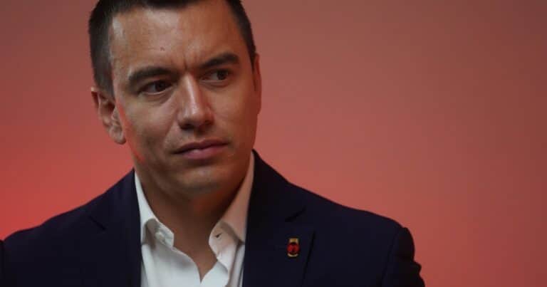 Daniel Noboa: “No es un tema ideológico, es que la gente se hartó de un modelo que no le estaba dando resultados”