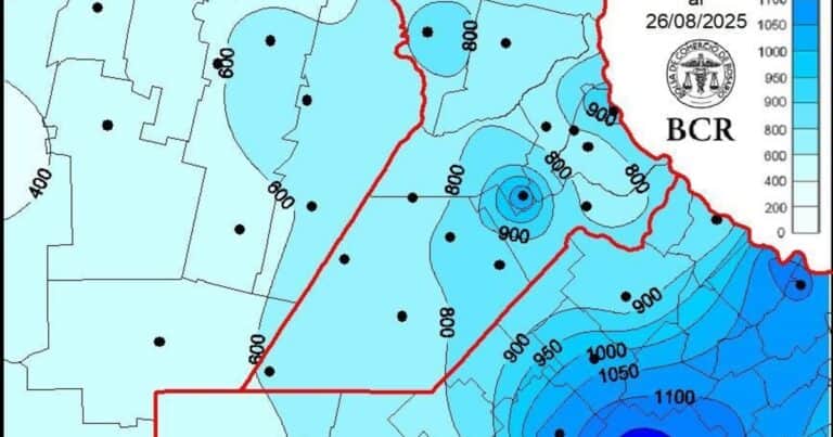 Alerta por lluvias severas: el norte y noroeste bonaerense podrían acumular hasta 130 milímetros este fin de semana